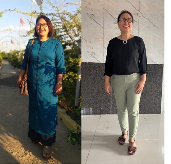 Client transformation: Lost 7.5 kg in 2 months